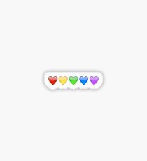 Rainbow Heart Emoji Sticker