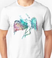 ICARUS THROWS THE HORNS - monet waters *awesome UNLISTED designs in my portfolio* Slim Fit T-Shirt