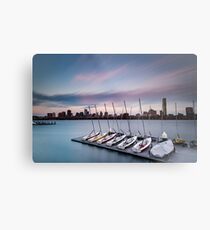 Sailing Pavilion on the Charles River Metal Print