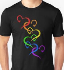 Hearts of PRIDE Unisex T-Shirt