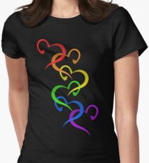 Hearts of PRIDE Women's Fitted T-Shirt