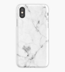 white marble iPhone Case/Skin