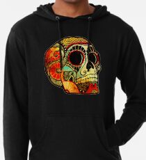 Grunge Skull Leichter Hoodie