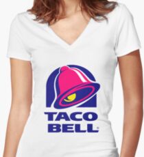 Taco Bell Women's Fitted V-Neck T-Shirt