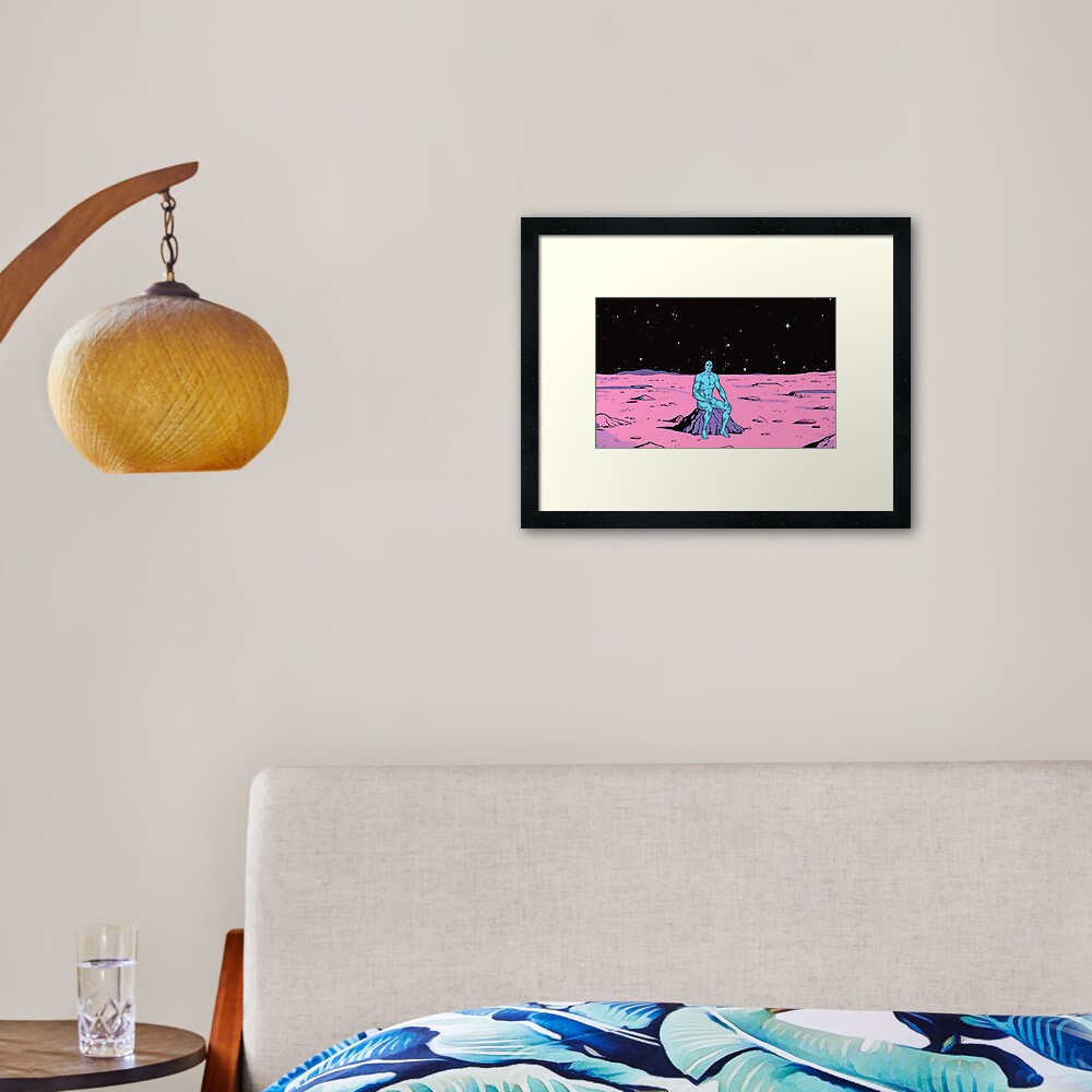 The Watchmen - Dr Manhattan Framed Art Print