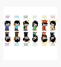 Homestuck Trolls Photographic Print