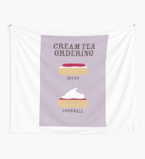CREAM TEA ORDERING Wall Tapestry