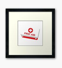 First Aid Kit Framed Print