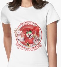 Stay In Your Seats - Baby FNAF-SL Women's Fitted T-Shirt