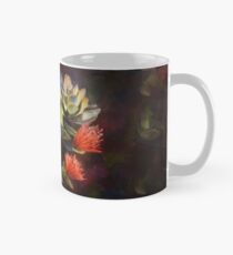 Hawaiian Iiwi bird and Red Ohia Lehua Flowers - Tropical Wildlife Mug