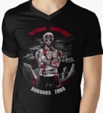 Nothing Happened Men's V-Neck T-Shirt