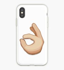 Ok Handzeichen Emoji iPhone-Hülle & Cover