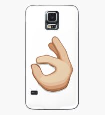 Ok Hand Sign Emoji Case/Skin for Samsung Galaxy