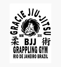 Gracie Jiu Jitsu Photographic Print