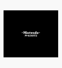 Nintendo Presents Photographic Print