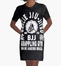 Gracie Jiu Jitsu Graphic T-Shirt Dress