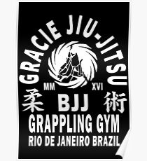 Gracie Jiu Jitsu Poster