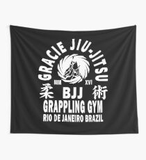 Gracie Jiu Jitsu Wall Tapestry