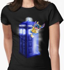 Doctor Stitch + Pikacchu Women's Fitted T-Shirt