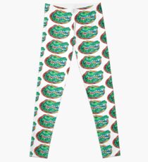 Florida Gator Head Tie Dye Leggings