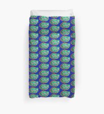 Florida Gator Head Tie Dye Duvet Cover