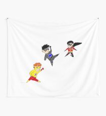 Little Heroes 2 Wall Tapestry