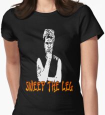 Karate Kid: Sweep the Leg! Women's Fitted T-Shirt