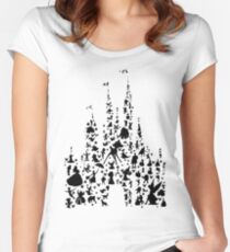 Happiest Castle On Earth Women's Fitted Scoop T-Shirt