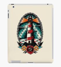 Lighthouse Traditional Tattoo Style iPad Case/Skin