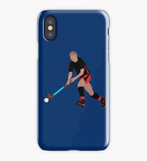 Male Field Hockey Player iPhone Case