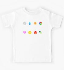Pixelmon Badges Kids Tee