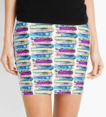 Stack of Books Mini Skirt