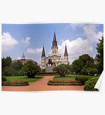 New Orleans - Andrew Jackson Square Poster