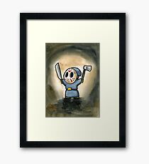 Friday the 13th Shyguy Framed Print