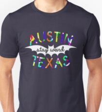 Austin Stay Weird Texas Slim Fit T-Shirt