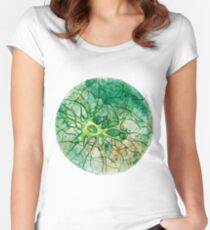Neuron - Watercoulor - New Colour!! Women's Fitted Scoop T-Shirt
