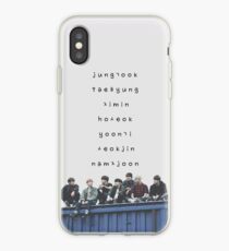 Vinilo o funda para iPhone Estuche para teléfono BTS n. ° 12