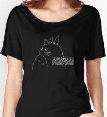 Studio Ghibli Inspired Totoro Women's Relaxed Fit T-Shirt