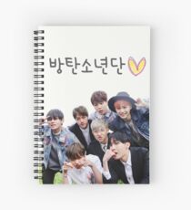 BTS notebook #2 Spiral Notebook