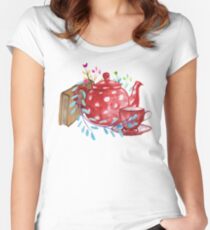 Tea Fitted Scoop T-Shirt