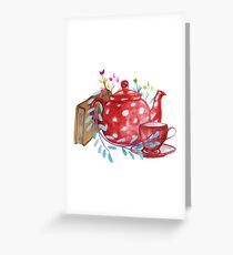 Tea Greeting Card