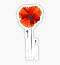 poppy coquelicot Sticker