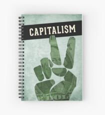 Capitalism Spiral Notebook