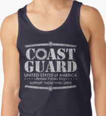 Armed Forces Day - Coast Guard White Tank Top
