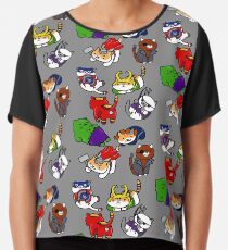 Atsume Assemble Chiffon Top