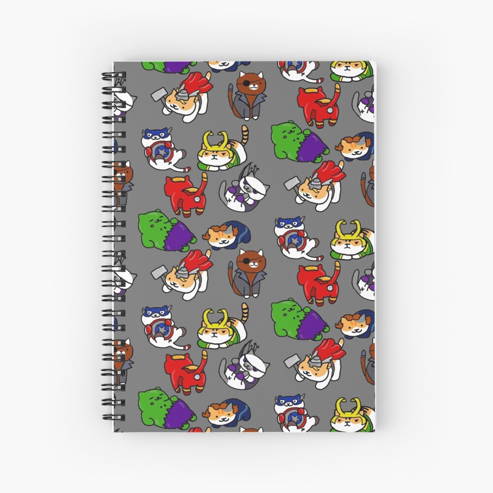 Atsume Assemble Spiral Notebook