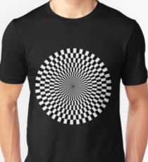 Op Art - Black and White Unisex T-Shirt