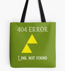 404 - Link not found (B) Tote Bag