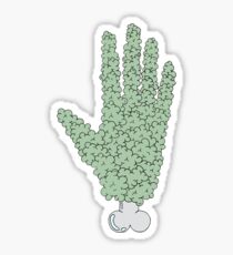 the hand Sticker