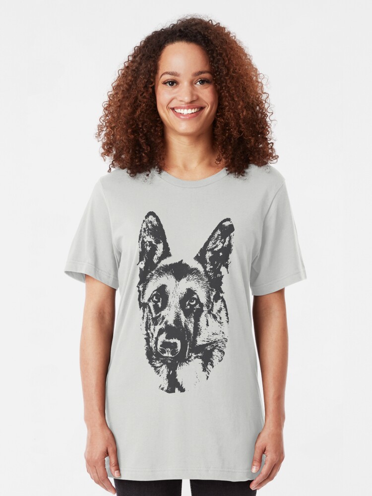 Alternate view of German Shepherd Slim Fit T-Shirt